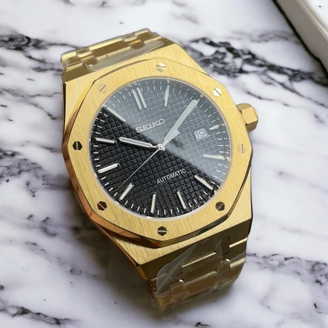 Royal Seikoak Gold Black